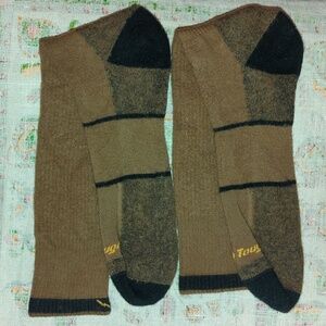 Mens Darn Tough XL Timber Brown  Wool Full Cushion SocKs - Guaranteed!